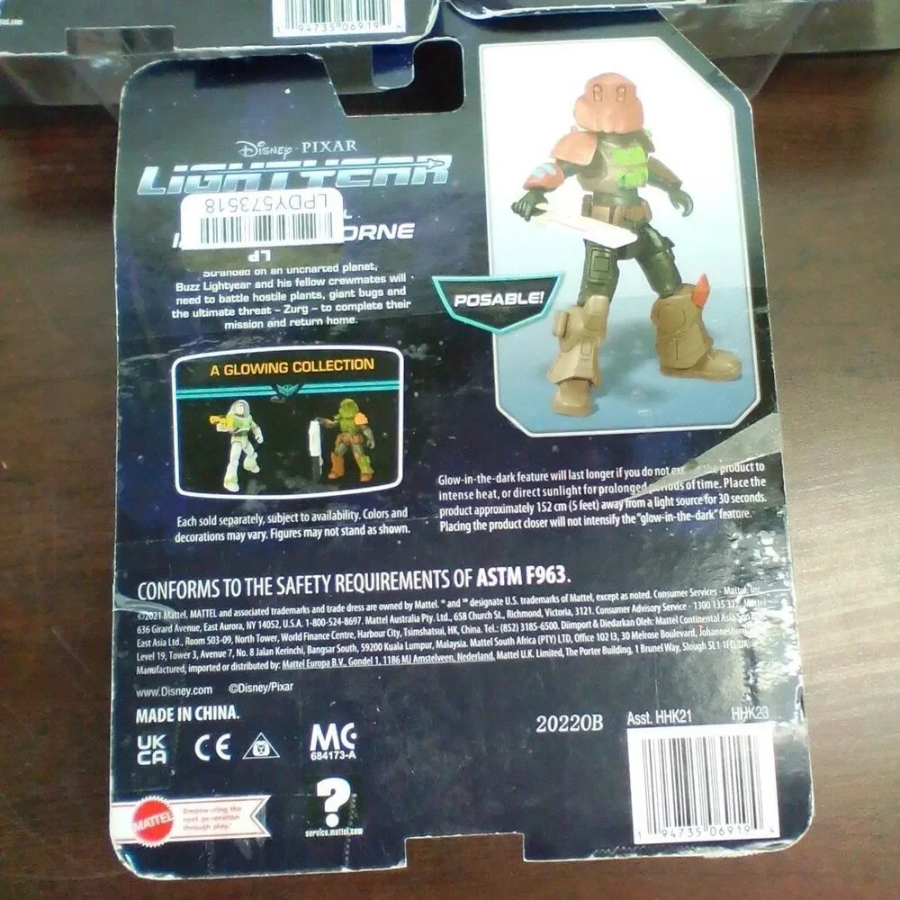 ​LOT 3 DISNEY PIXAR LIGHTYEAR JR ZAP PATROL IZZY HAWTHORNE ACTION FIGURE NEW TOY